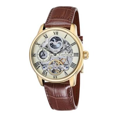  Earnshaw LONGITUDE ES-8006-08 LONGITUDE ES-8006-08 Cuir Or