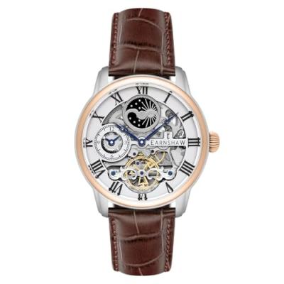  Earnshaw LONGITUDE ES-8006-08 LONGITUDE ES-8006-08 Cuir Bleu