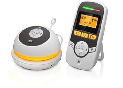 MOTOROLA  MBP 169 Babyphone Audio portable avec ecran 1.5 et minuterie de soins bebe Blanc