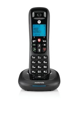 MOTOROLA T&eacute;l&eacute;phone Sans Fil  CD4001 DECT Noir