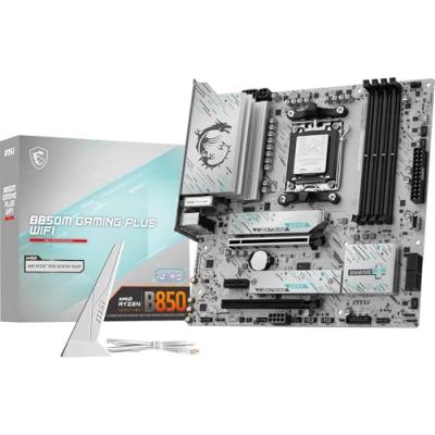 MSI  B850M GAMING PLUS WIFI AMD B850 Emplacement AM5 micro ATX - Neuf
