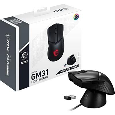 MSI  Souris Gamer CLUTCH GM31 LIGHTWEIGHT WIRELESS