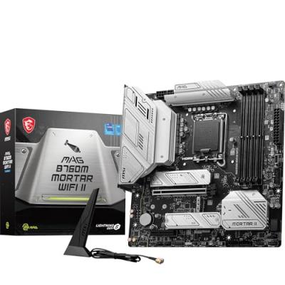MSI  MAG B760M MORTAR WIFI Intel B760 LGA 1700 micro ATX