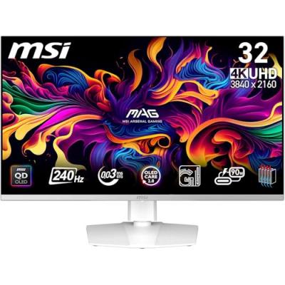 MSI  MPG 321URXW QD-OLED 31,5"" QD-OLED UltraHD 4K 240 Hz 0,03 ms HDR 400 Sync Adaptative USB-C