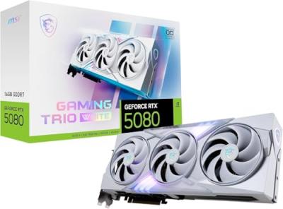 MSI  GeForce RTX 5080 16G GAMING TRIO OC WHITE 