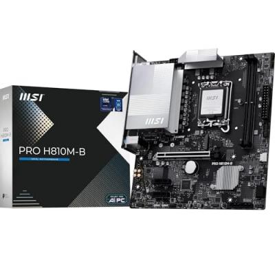 MSI Carte m&egrave;re Micro ATX -  - Pro H810M-B - DDR5 - PCIe 5.0 - M.2 Gen4