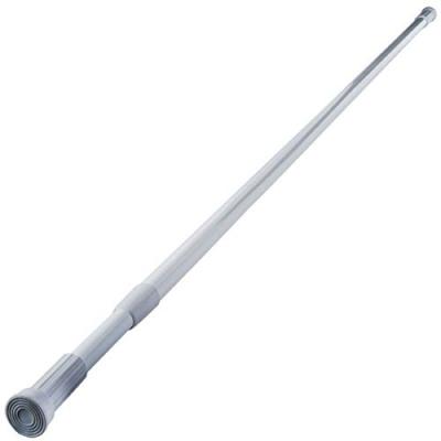 MSV  Barre de douche pour rideau Alluminuim 140-260cm Blanc