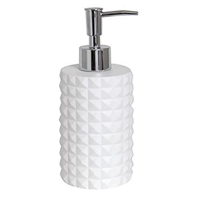 MSV  141550 Mosaik Distributeur de Savon Blanc 6 x 17 cm