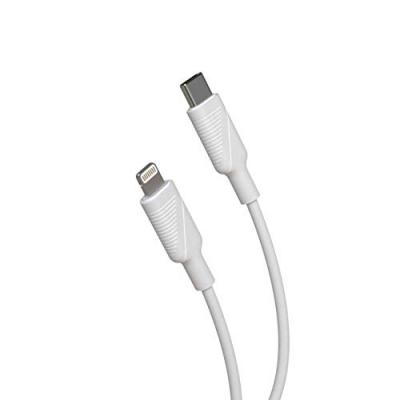 MUVIT  For Change Cable Usb C/Lightning Mfi 1.2M Blanc - Neuf