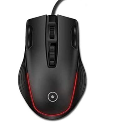 MUVIT Souris filaire gaming  6000 DPI Noir