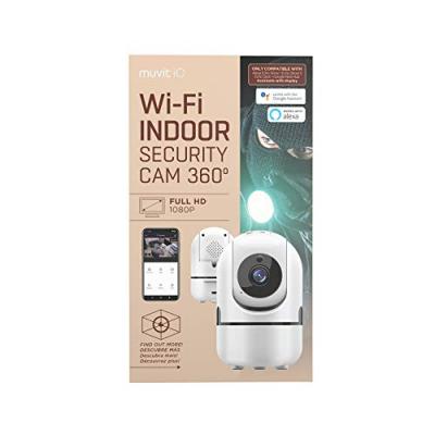 MUVIT  Wifi Full Hd 1080p 360&ordm; Security Camera Blanc