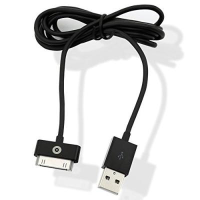 MUVIT Spring cable droit charge & sync 2.1a usb/30pin 3m noir