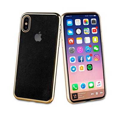MUVIT  Life Coque Bling Or Apple IPhone X Xs