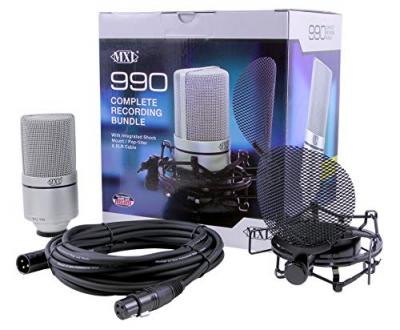 MXL MICS  Microphone &agrave; condensateur, connecteur XLR (990 Complet)