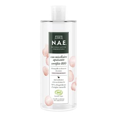 N.A.E.  Eau micellaire, formule vegan, bio - La bouteille de 500ml