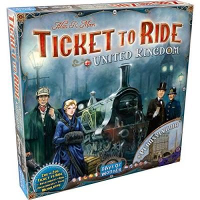 ASMODEE Les Aventuriers Du Rail - United Kingdom Pennsylvania