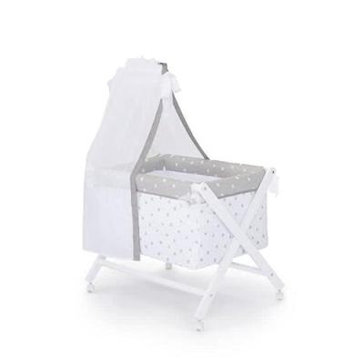 NAF NAF MiniBerceau+Tissu et Ciel de Lit STARS AND DOTS