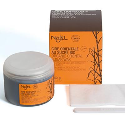 NAJEL  - Cire bio pour &eacute;pilation orientale au sucre - 350 g
