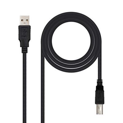 NANOCABLE C&acirc;ble d'imprimante  USB-A 2.0 M&acirc;le vers USB-B M&acirc;le 1m