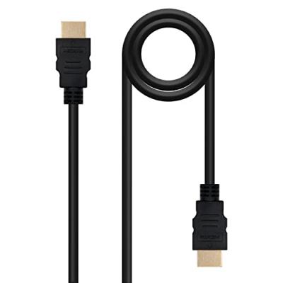 NANOCABLE  Hdmi 1.4 Cable 1 M Argent&eacute;