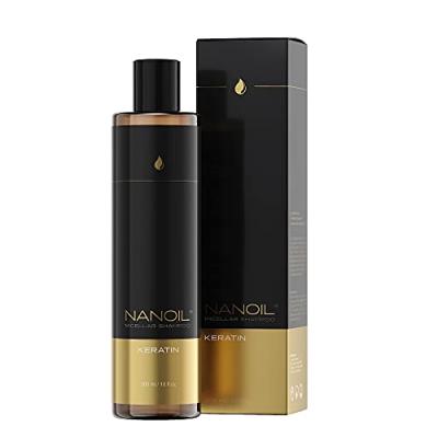 NANOIL Shampoing micellaire  complexe r&eacute;parateur k&eacute;ratine (300 ml)