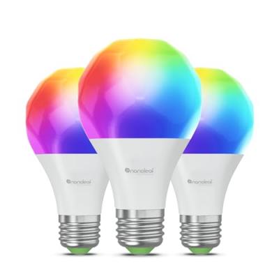 NANOLEAF  A60 E27 Smart Bulb 3 Units Clair
