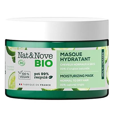 NAT&NOVE BIO  masque hydratant cheveux normaux &agrave; sec 300ml