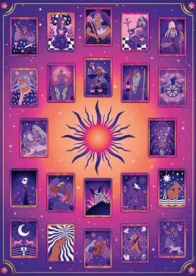 NATHAN  Puzzle 1500 pi&egrave;ces Tarot et Divination