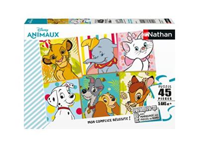 NATHAN Puzzle Mes Animaux Disney Pr&eacute;f&eacute;r&eacute;s 