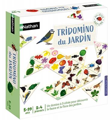 NATHAN Jeux d'apprentissage - Tridomino Du Jardin