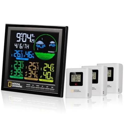 BRESSER Station m&eacute;t&eacute;o National geographic -  - noir