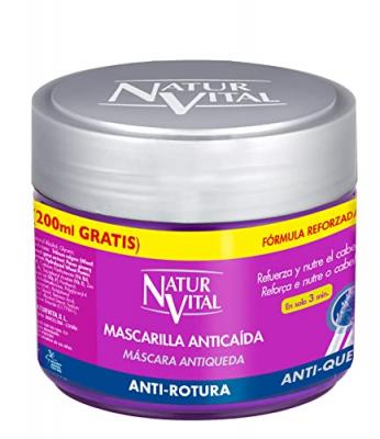 NATURVITAL Mascarilla Antica&iacute;da tratamiento capilar antirotura 500 ml
