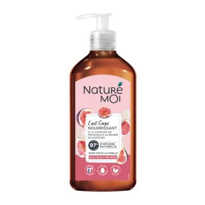 NATURE MOI Lait Corps Figue Bio De Provence Et Beurre De Karit&eacute; Bio  - Le Flacon De 500ml