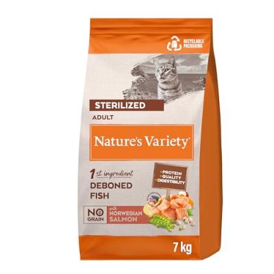 NATURE S VARIETY Nature's Variety Selected Sterilised saumon de Norv&egrave;ge - 7 kg