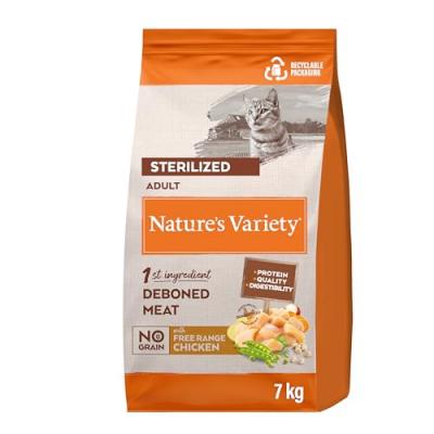 NATURE S VARIETY Croquette Selected St&eacute;rilis&eacute; pour Chat - Poulet 7kg - Nature's Variety