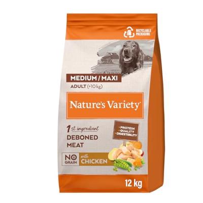 NATURE S VARIETY Poulet en libert&eacute; s&eacute;lectionn&eacute; Medium Maxi 12 KG Nature's Variety