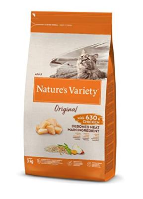 NATURE S VARIETY Nature's Variety - Croquettes Orignal pour Chat Adult - Poulet - 3kg