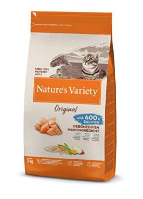 NATURE S VARIETY Nature's Variety Original Sterilised saumon pour chat - 3 kg