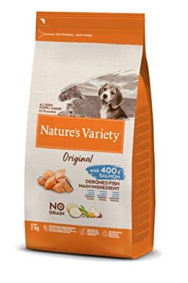 NATURE?S VARIETY Nature's Variety Original No Grain Junior saumon pour chien - 2 x 2 kg