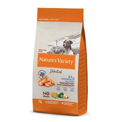 NATURE S VARIETY Nature's Variety Selected Mini Adult saumon de Norv&egrave;ge - 7 kg