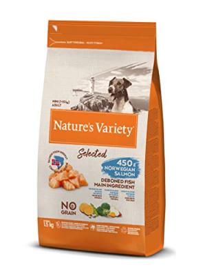 NATURE?S VARIETY Nature's Variety Selected Mini Adult saumon de Norv&egrave;ge - 1,5 kg