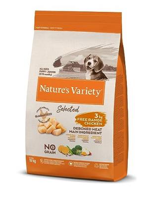 NATURE?S VARIETY Nature's Variety Selected Junior poulet &eacute;lev&eacute; en plein air - 10 kg
