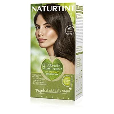 NATURTINT  Gel de couleur permanente Ch&acirc;taignier Naturel 4N