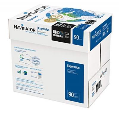 NAVIGATOR Antalis  Ramette de 500 feuilles extra blanc A4 90 grammes Lot de 5