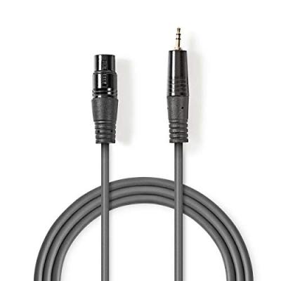 NEDIS C&acirc;ble Audio XLR Sym&eacute;trique  COTH15320GY10 Gris Fonc&eacute;