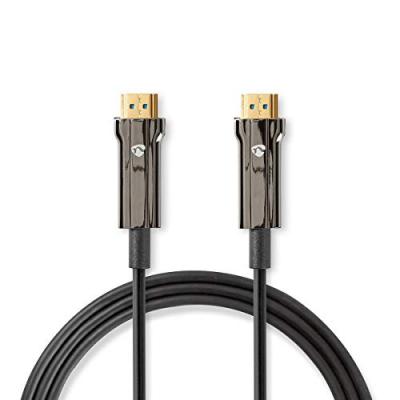 C&acirc;ble HDMI Haute Vitesse avec ethernet Nedis CVBG3500BK1000 100.0 m