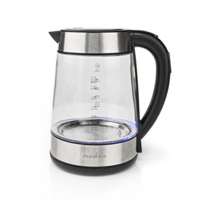 NEDIS Bouilloire &eacute;lectrique 1,7 l rotation 360&deg; verre
