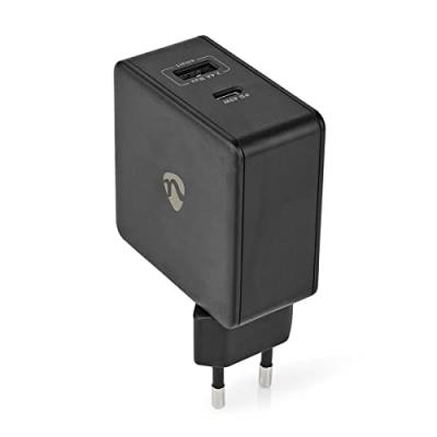 NEDIS Chargeur mural 3.0 a usb / usb-c power delivery 45 w noir