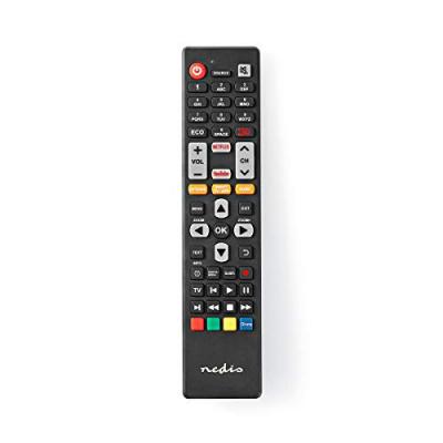 NEDIS T&eacute;l&eacute;commande de remplacement  TVRC40TCBK Noir