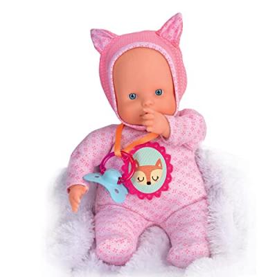 NENUCO  Poupon avec 5 Fonctions, Rose (Famosa 700014781), Multicouleur